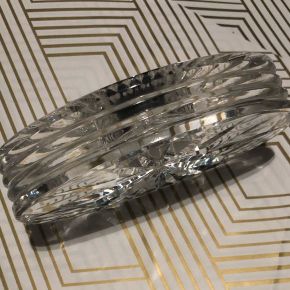 Waterford Crystal Wall Decor Waterford Crystal Oval Desk Clock